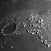 Lune - rgion de Platon et Vale des Alpes - T192+ASI 120 MM